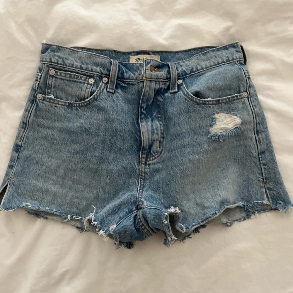 NWOT Madewell Relaxed Fit Denim Shorts 26
